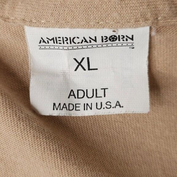 Vintage Camel Cigarettes T Shirt Mens Size XL Beige 90s Promo Made In USA - Picture 6 of 7